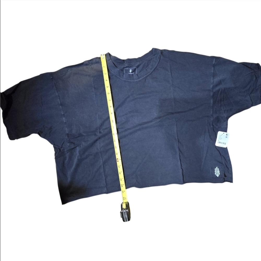 NWT Free People Inspire Tee | Black | Size Large